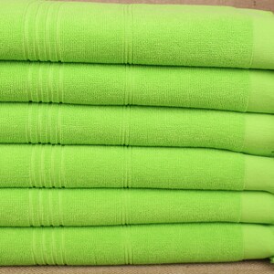 Bachelorette Gifts, Turkish Beach Towel, Striped Terry Towel, Wedding Gift, 36x71 Inches Pistachio Green Cotton Towel, Engagement Gift,