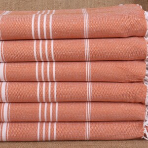 Christmas Favors, 40x71 Inches Brick Cotton Towel, Wedding Gift, Gift For The Home, Bridesmaid Gifts, Pool Towels,