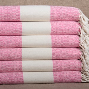 Wholesale Towels, Turkish Bath Towel, Diamond Towel, 36x67 Inches Girls Weekend Gift, Fuchsia Peshtemal, Holiday Peshtemal, Fouta Towel,