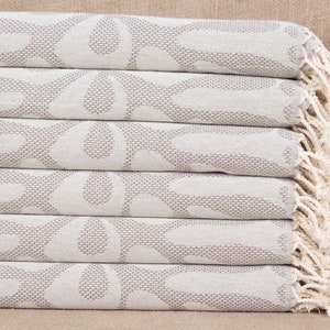 Hand Towel, Turkish Towel, Fish Peshkir, 18x38 Inches Monogrammed Towel, Brown Towel, Bulk Order Dishcloth, Guest Napkin, Decor Dishcloth,