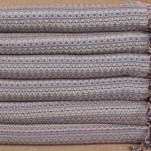 Beach Towel, Wedding Gifts Towel, 40x71 Inches Dark Gray Cotton Towel, Custom Beach Towel, Colorful Diamond Towel, Gift For Best Friend,