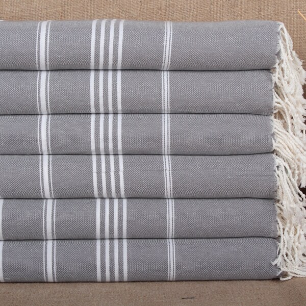 Organic Beach Towel, Bath Towel, Striped Peshtemal, 40x71 Inches Monogrammed Towel, Fouta Towel, Hammam Peshtemal, Picnic Peshtemal,