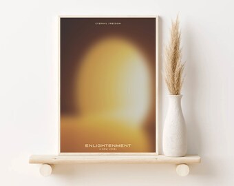 Erleuchtung Wand kunstdruck
