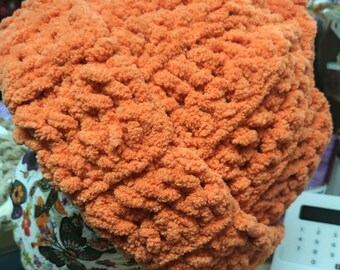 Soft orange hat