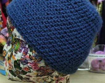 Dusk blue hat