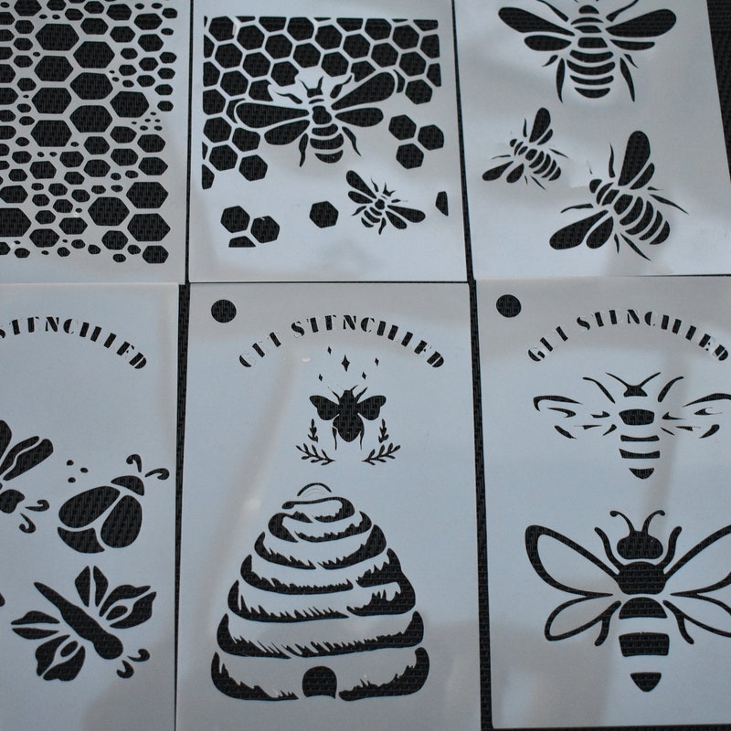 Bee Hive Stencil - Etsy