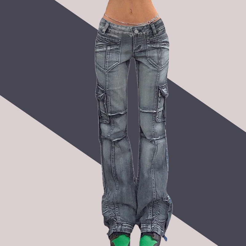 Low Rise Girls Jeans Hippie Pants Vintage Jeans Leggins Low - Etsy