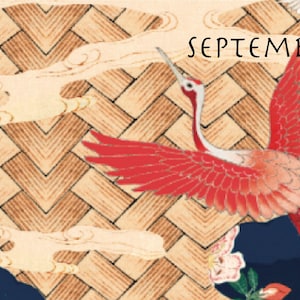 A4 Calendrier de l’art japonais 2023 Paysage