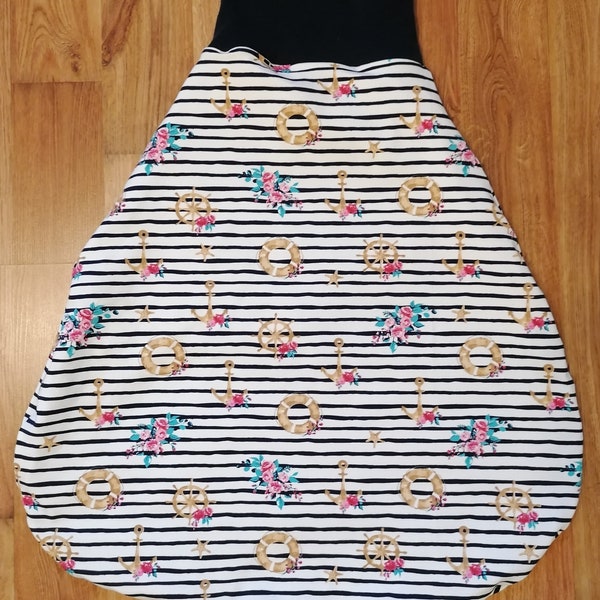 Schnittmuster mit Ebook Baby Fußsack/Sewing Pattern with ebook for Baby Footmuff
