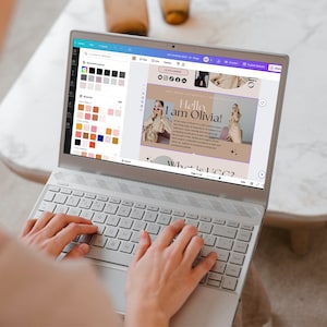 UGC Portfolio Template | Minimalist UGC Creator Portfolio | Ugc Media Kit | Ugc Creator | Ugc Website Template Canva | Ugc Canva Template image 4
