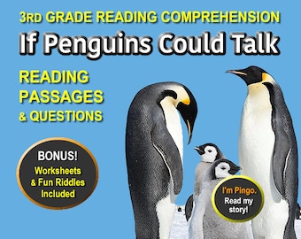 Penguins! 3rd Grade Reading Comprehension and Worksheets