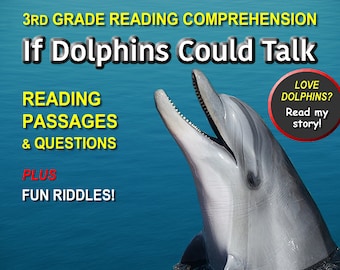 All About Dolphins 3rd Grade Reading Comprehension