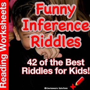 Funny Inference Riddles, Best Kids Riddles Reading Inferencing ...