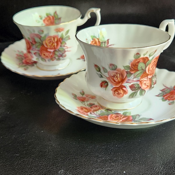 Royal Albert Teacup Set - Centennial Rose