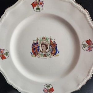 Alfred Meakin Coronation Collectible Plate