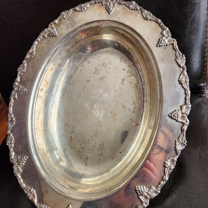 Silver Serving Bowl