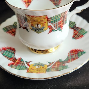 China Teacup and Saucer by Elizabethan Fine Bone China
