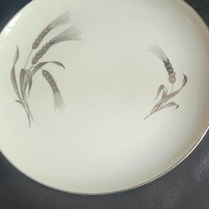 Dinner Plate by Royal Bayreuth in &quot;The Wheat&quot; design