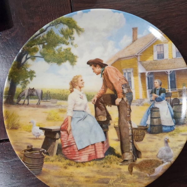 Mort Kunstler Plate by Edwin M. Knowles