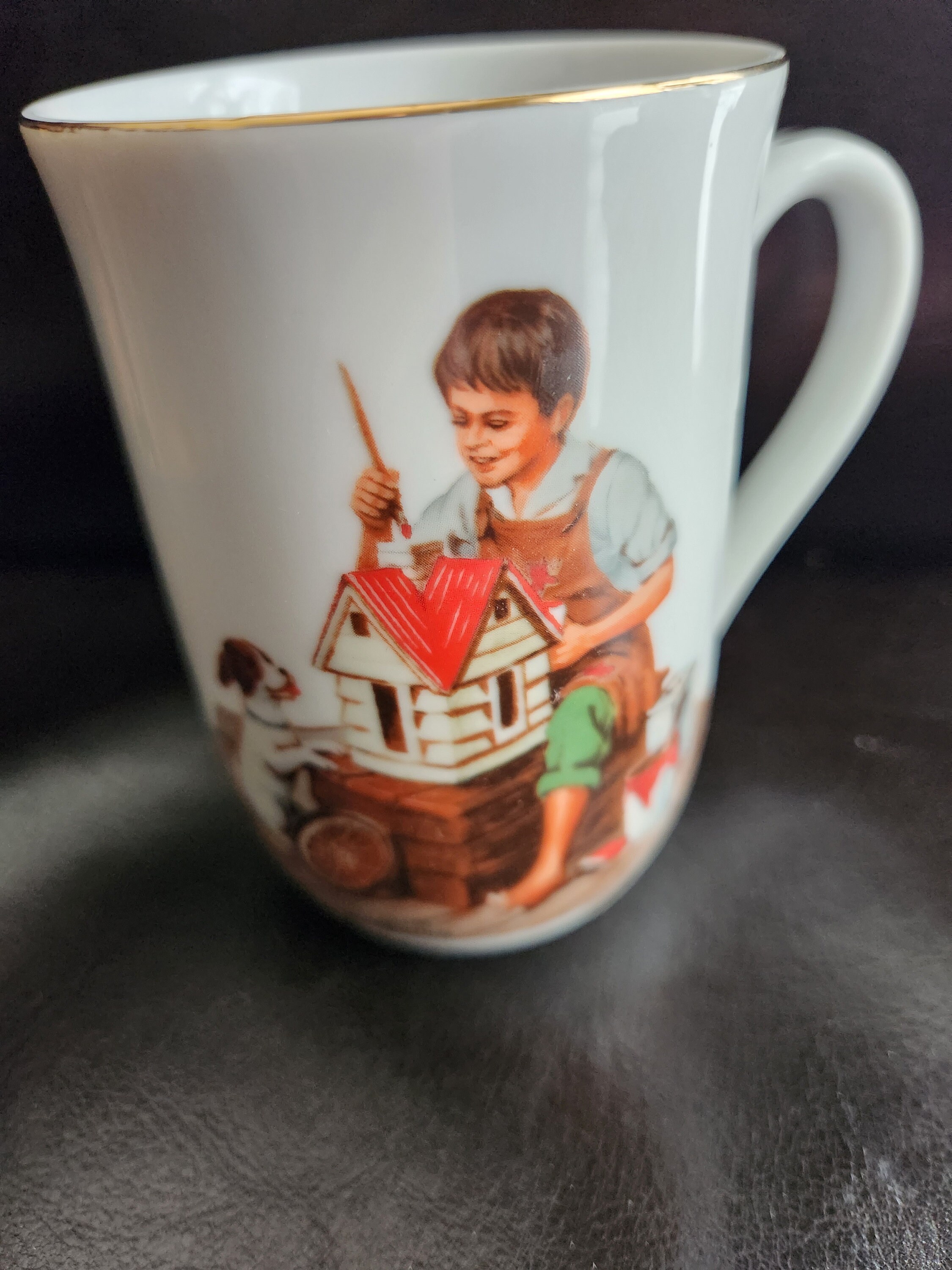 ノーマンロックウェル ビアマグカップ　アンティーク アンティーク ノーマンロックウェル ビアマグカップ ノーマン