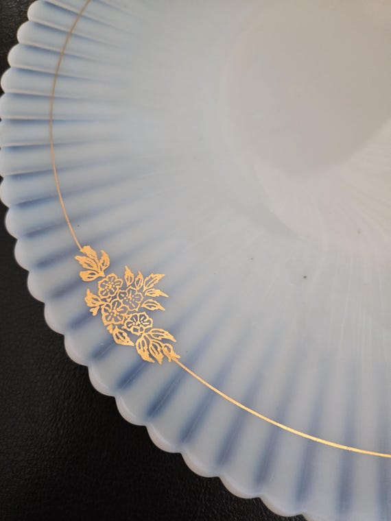 マクベス・エヴァンス リージェンシー ペタルウェア ミルクガラス