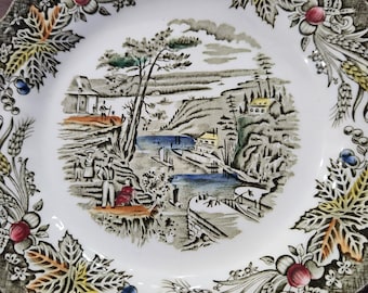 Staffordshire English Small Plate