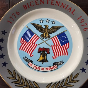 Bicentennial Collectors Plate