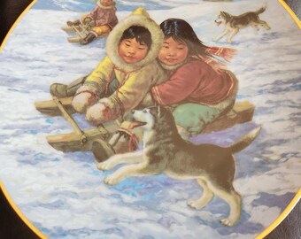 Nori Peters Collector Plate " The Race"