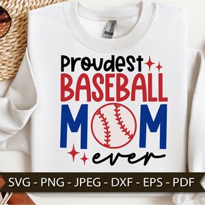 Baseball Mom SVG, Baseball SVG, Baseball Shirt SVG, Baseball Mom Life svg, Supportive Mom svg, Baseball Sport, Mom Life svg, Cut File Cricut