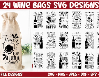 Wine Bag Svg Bundle,Christmas Wine Svg files,Funny Wine Svg,Drinking Svg,Wine Sayings Svg,Wine Holidays Svg,Wine Glass Svg,Wine Quote Svg