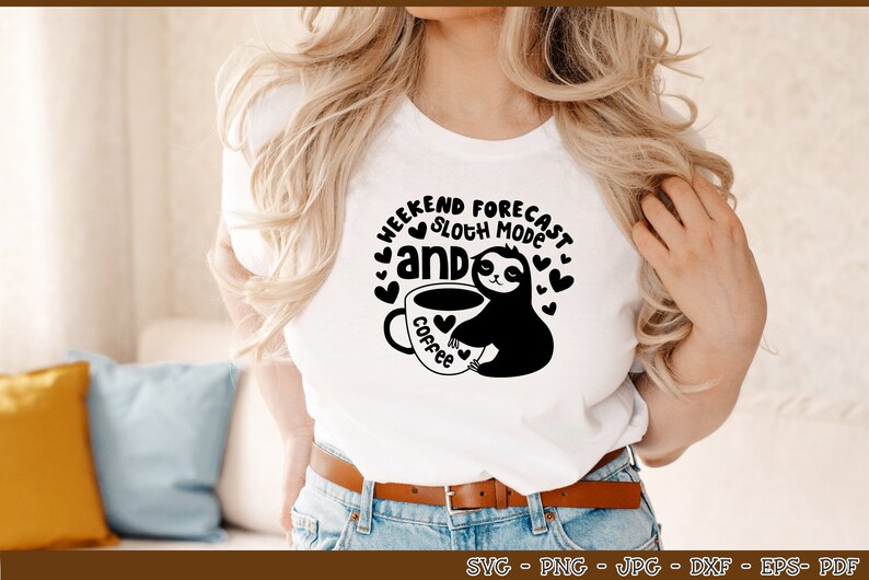 Sloth Life Bundle Svg, Sloth Life Bundle, Lazy Sloth Svg, Sloth Life ...