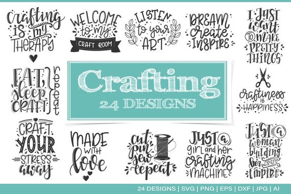 Crafting svg bundle | crafter svg | crafty svg | craft svg | crafter quotes svg | craft room svg | crafter t shirt svg | funny craft quote