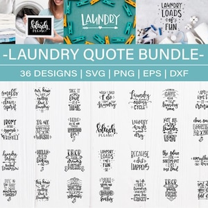Laundry SVG Bundle design set