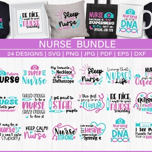 Krankenschwester SVG Bundle, Krankenschwester Zitate SVG, Arzt SVG, Herzschlag, medizinisch, Spritze svg, Krankenschwester Abziehbild, Krankenschwester Leben, Stethoskop, Cut Files für Cricut