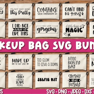 Pacote de maquiagem Svg, Bolsa de cosméticos Svg, Citações de maquiagem Svg, Maquiagem de café Svg, Maquiagem para cílios Svg, Maquiagem Svg, Maquiagem de café, Arquivo de corte Cricut