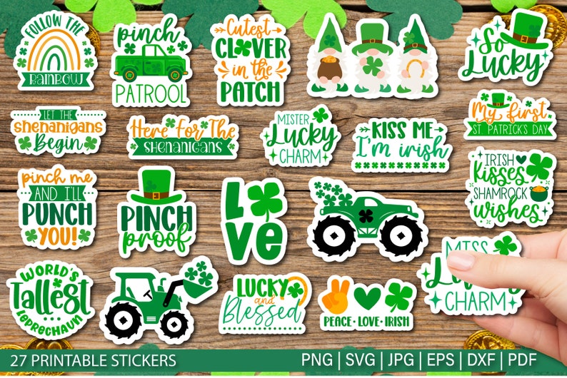 Sticker Patrick Thanks St Patrick's Digital Stickers, Digital Planner Stickers, Goodnotes ...