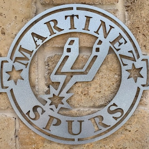 Spurs Sign, Custom Spurs Sign, Spurs, San Antonio Spurs, Spurs gift, Spurs basketball, Spurs Fan, San Antonio