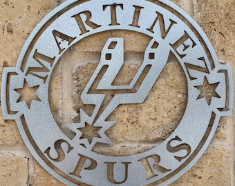 Spurs Sign, Custom Spurs Sign, Spurs, San Antonio Spurs, Spurs gift, Spurs basketball, Spurs Fan, San Antonio