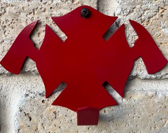 Firefighter hat hook, Fireman radio hook, firefighter gift
