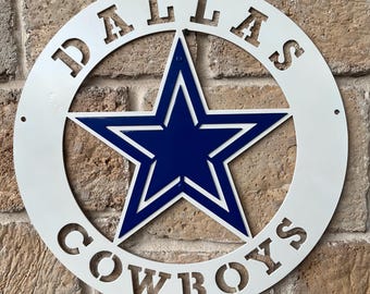 Dallas Cowboys Sign - Custom, Cowboys sign, Metal Cowboys sign, Dallas Cowboys metal sign, Dallas Cowboys gift, Dallas Cowboys
