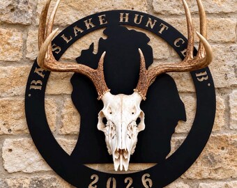 Michigan Metal Deer Mount, Skull mount, Euro mount, European Deer hanger