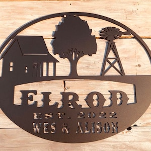 Farm Sign, Ranch sign, Farm gift