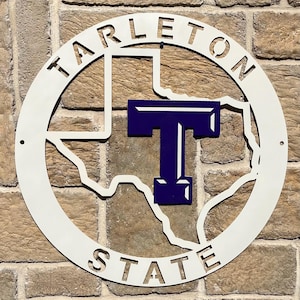 Tarleton State Sign, Custom Tarleton University Gift