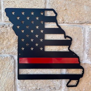 Missouri Firefighter Sign