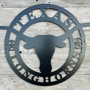 Longhorn sign, Texas Longhorn Sign