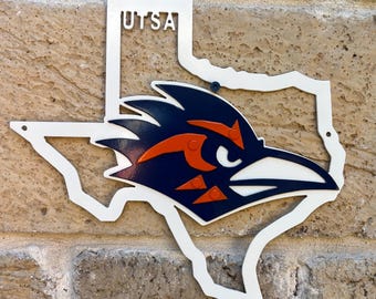 UTSA Roadrunners Metal Sign, Roadrunner gift