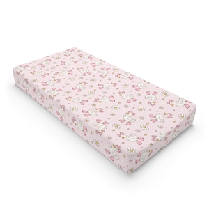 Cute Silly Goose Changing Pad Cover, Nursery Decor, Baby Shower Gift, Infant Bedding, Toddler Room Accessories