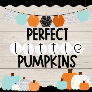 Fall Bulletin Board Set, Bulletin Board Display, Fall Themed Classroom Decor, Fall Themed Door Decor, Pumpkin Classroom Decor