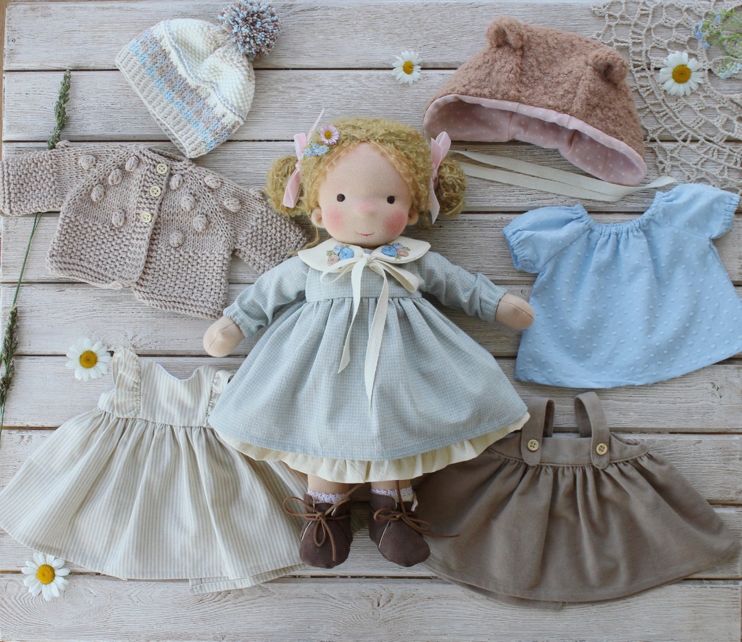12 Bright Eyes Waldorf Doll Making Kit - A Child's Dream
