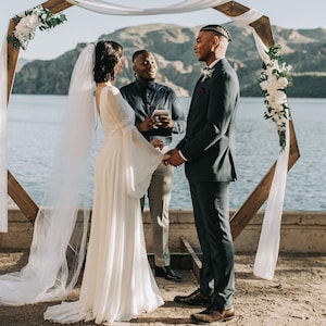 Long sleeve wedding dress etsy hotsell